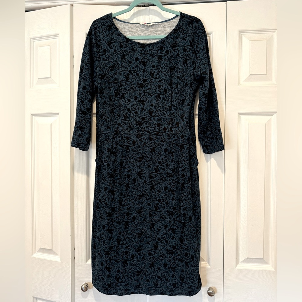 Boden dress with squirrel print
